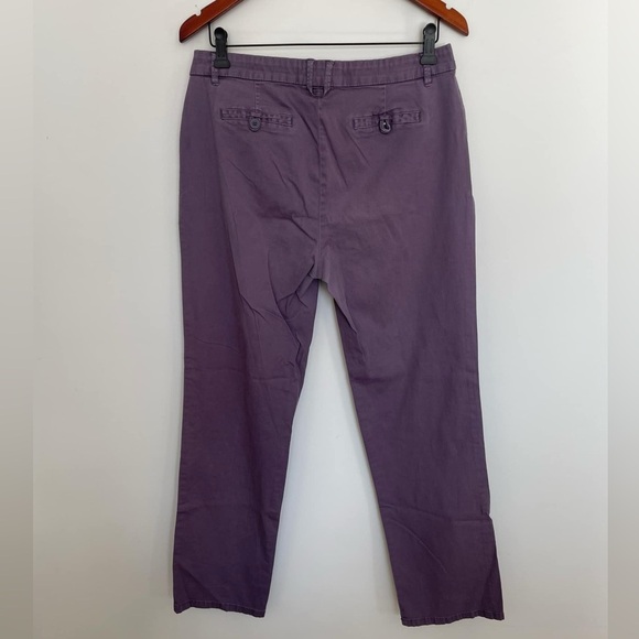 Cleo Straight leg Purple pants size 10 - Picture 3 of 7